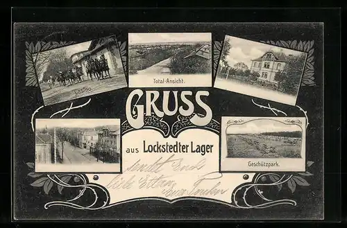 AK Lockstedter Lager, Totalansicht, Casino, Geschützpark