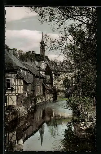 AK Berleburg /Hochsauerland, Partie an der Odeborn