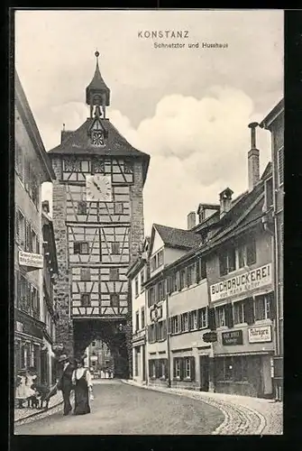AK Konstanz, Schnetztor und Husshaus