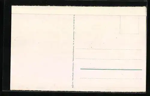 AK Wiesbaden, Nerotal mit Kriegerdenkmal und Strassenbahn