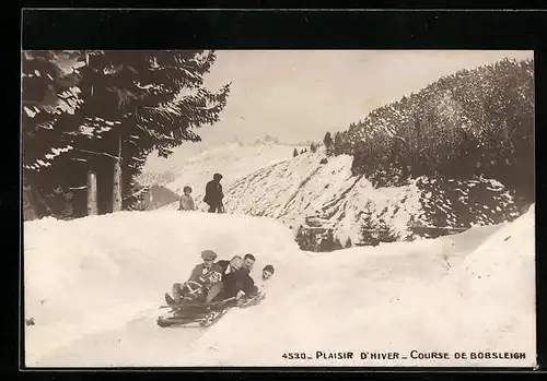 AK Plaisir d`Hiver, Course de Bobsleigh, Schlitten