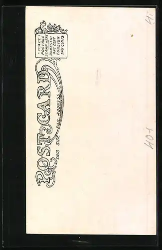 AK Mädchen wird durch ein Rohr begossen, Scherz