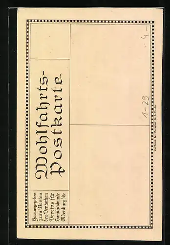 AK Generalfeldmarschall Paul von Hindenburg in Uniform mit Pickelhaube und Ordensspange