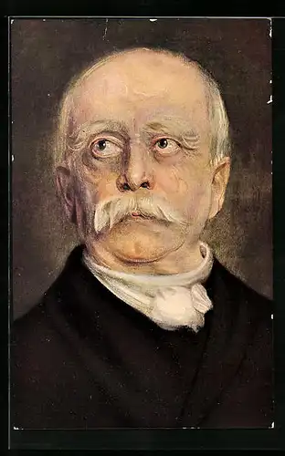 AK Fürst Bismarck zur Seite blickend