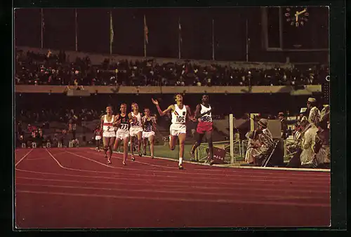 AK 800 Meter Lauf bei Olympia in Mexiko 1968