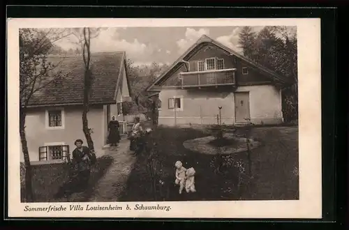 AK Stroheim, Schaumburg, Villa Louisenheim