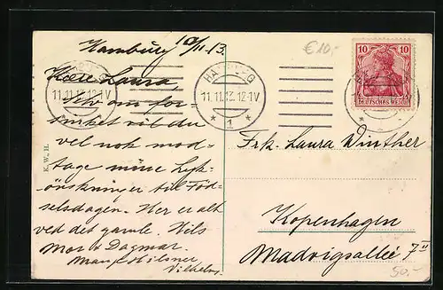 AK Hamburg-Övelgönne, Elbstrand mit Besuchern, Oevelgönne