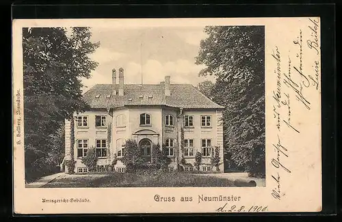 AK Neumünster, Amtsgericht-Gebäude