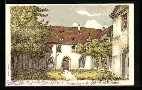 AK Denkendorf, Klosterhof im Sommer