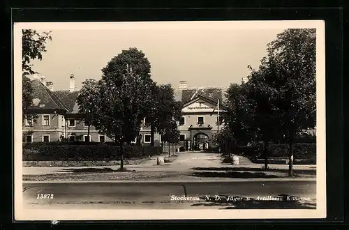AK Stockerau /N.-D., Jäger- und Artillerie-Kaserne