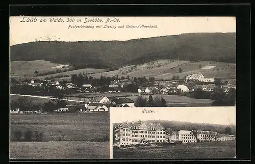 AK Laab am Walde, Kloster, Panorama