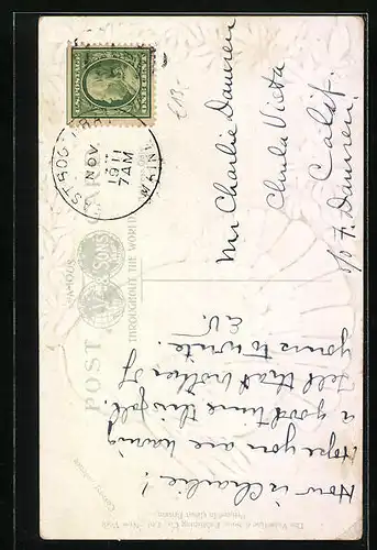 AK Truthahn zu Thanksgiving