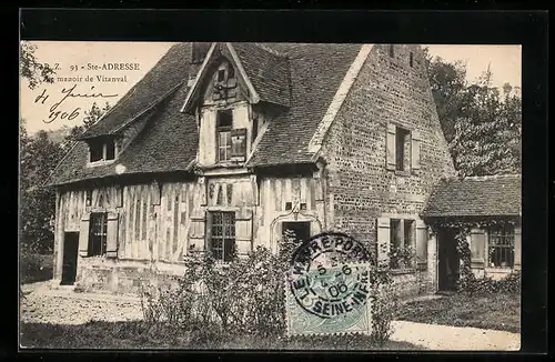 AK Ste-Adresse, Le manoir de Vitanval