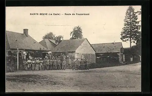 AK Sainte-Beuve, Route de Foucarmont