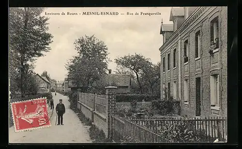 AK Mesnil-Esnard, Rue de Franqueville