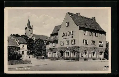 AK Eppendorf, Strassenpartie am Betriebsamt