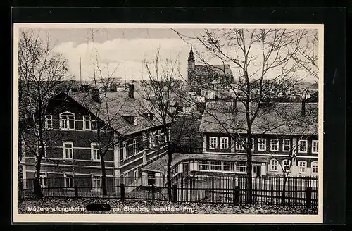 AK Neustädtel / Erzg., Müttererholungsheim der NSV. am Gleesberg