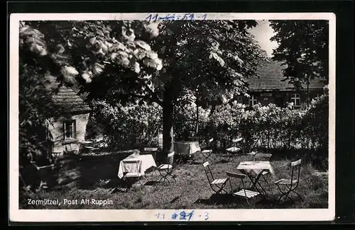 AK Neuruppin-Zermützel, Gasthaus R. Wittkopf