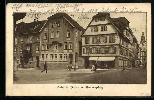 AK Lahr /Baden, Hotel Sonne am Sonnenplatz