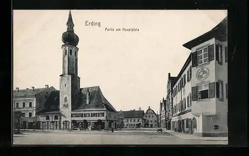 AK Erding, Partie am Hauptplatz