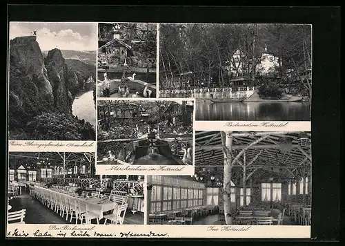 AK Bad Münster a. Stein, Gesamtansicht vom Restaurant Huttental