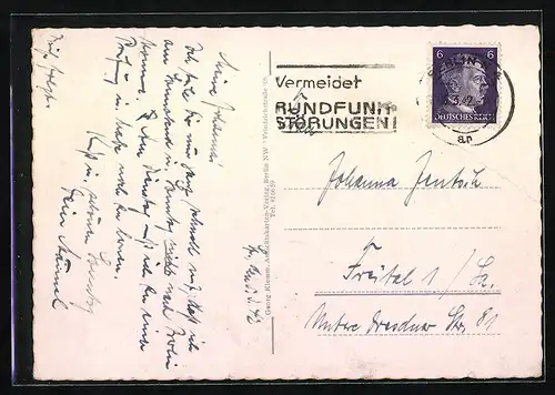 AK Berlin-Spandau, Sicht auf den Juliusturm