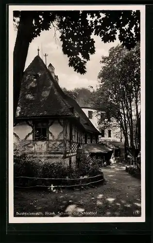 AK Burggailenreuth, Der Schlosshof