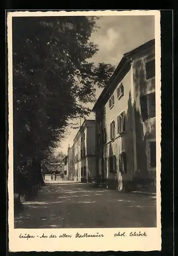 AK Laufen, An der alten Stadtmauer