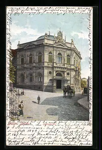 AK Baden-Baden, Partie am Augustabad