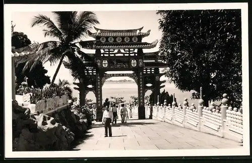 Fotografie unbekannter Fotograf, Ansicht Singapur / Singapore, Tiger Balm Garden