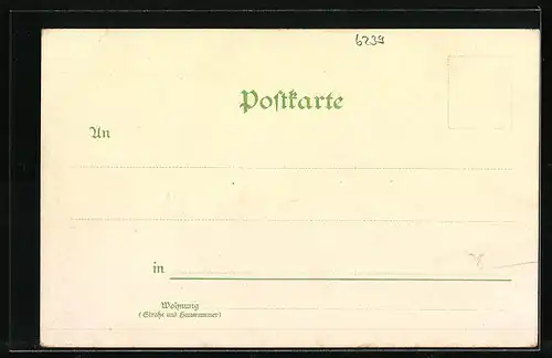 Lithographie Eppstein / Taunus, Panoramablick mit Eisenbahn