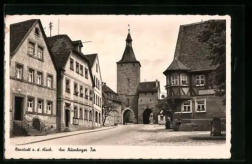 AK Neustadt, Gasthaus am Nürnberger Tor