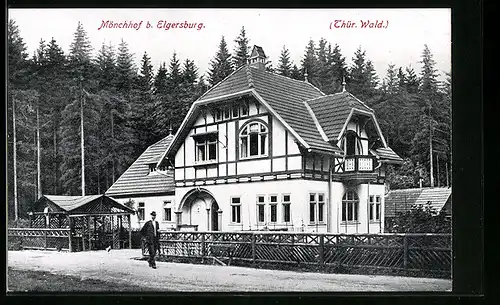 AK Elgersburg / Thür. Wald, Gasthaus Mönchhof