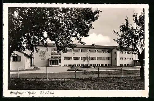 AK Buggingen /Baden, Blick auf das Schulhaus