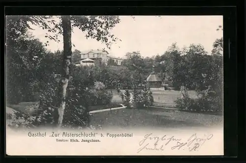 AK Hamburg-Poppenbüttel, Gasthof Zur Alsterschlucht