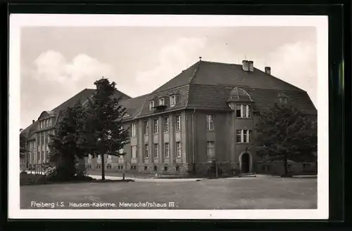 AK Freiberg i. S., Hausen-Kaserne, Mannschaftshaus III