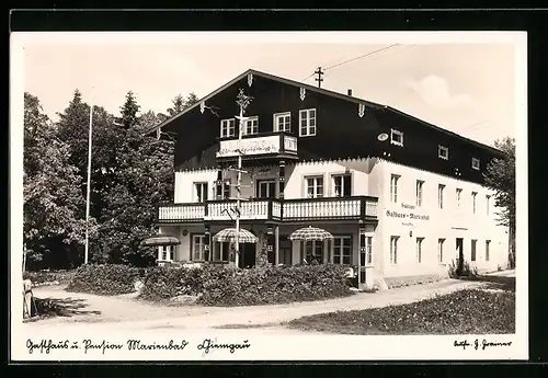 AK Marquartstein, Gasthaus Marienbad