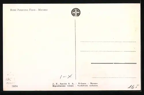 AK Merano, Hotel Pensione Flora