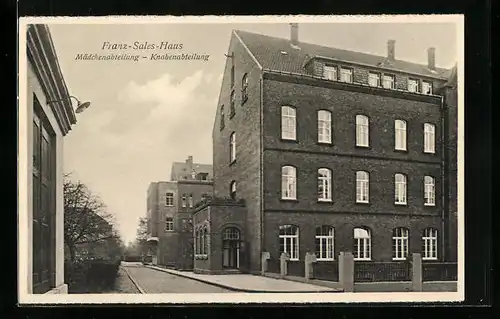 AK Essen-Ruhr, Blick auf das Franz-Sales-Haus