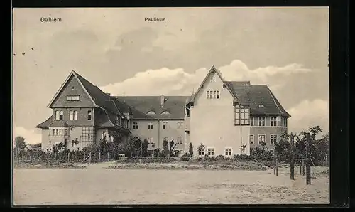 AK Dahlem, Gebäude des Paulinum