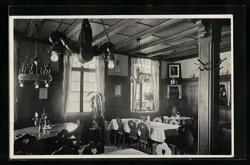 AK Ihringen, Gasthaus zum Kaiserstuhl W. Engelhardt, Altdeutsche Winzerstube