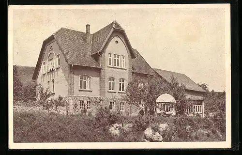 AK Elze bei Hannover, Schullandheim Teufelsberg der Privatschule Hansa-Gildemeister Hannover