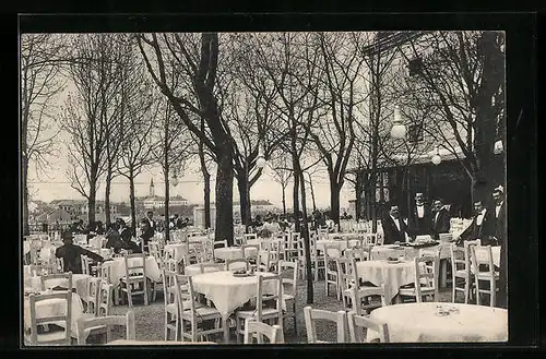 AK Klosterneuburg, Restaurant Stiftskeller, Terrasse