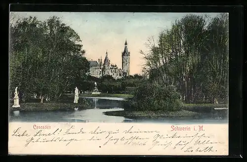 AK Schwerin i. M., Cascaden und Schloss