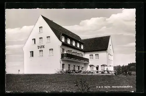 AK Marienheide / Rhld., Blick auf` s V. d. K. Erholungsheim