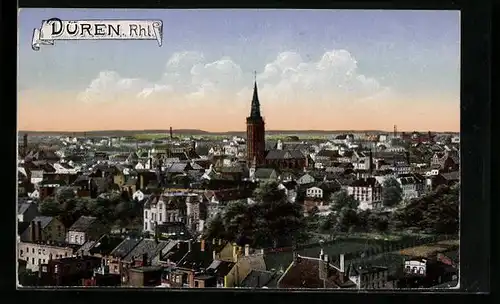 AK Düren / Rhld., Gesamtansicht