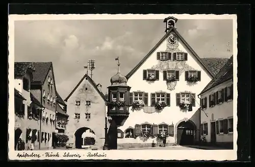 AK Gräfenberg / Fränk. Schweiz, Partie am Rathaus