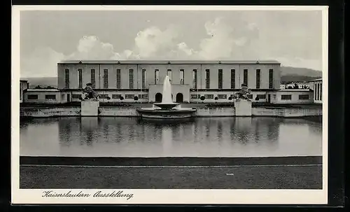 AK Kaiserslautern, Ausstellung, Veranstaltungsgelände aus der Vogelschau