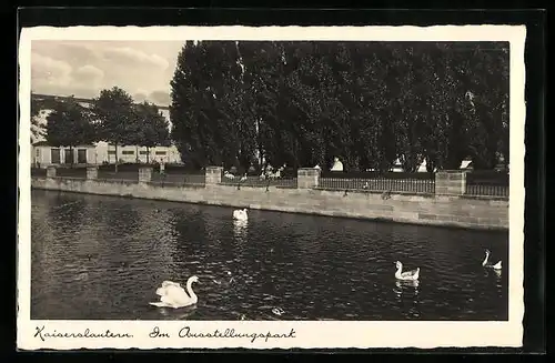 AK Kaiserslautern, Gewässer im Ausstellungspark