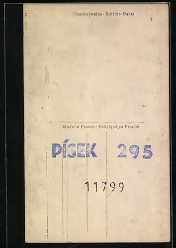 AK Portrait des Schauspielers Georges Biscot